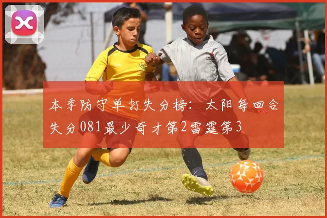 本季防守单打失分榜：太阳每回合失分081最少奇才第2雷霆第3